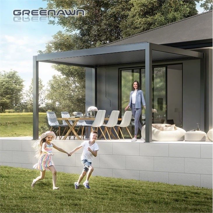 Outdoor Windproof Backyard Patio Pergola Cover